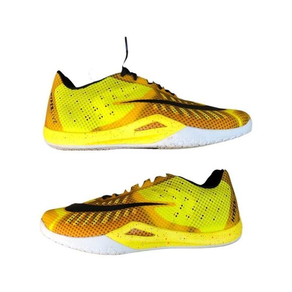 2015 Nike Hyperlive Yellow/Black Shoes Size 13 - Picture 9 of 15